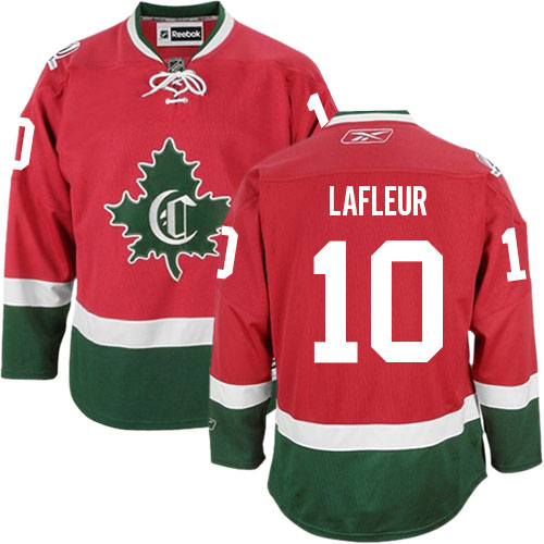Reebok Youth Guy Lafleur Authentic Red Third Jersey: NHL #10 Montreal Canadiens New CD