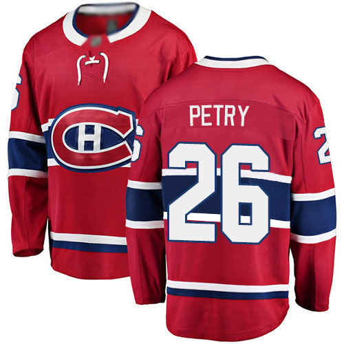 Fanatics Branded Youth Jeff Petry Breakaway Red Home Jersey: Hockey #26 Montreal Canadiens