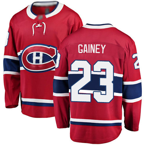 Fanatics Branded Youth Bob Gainey Breakaway Red Home Jersey: NHL #23 Montreal Canadiens