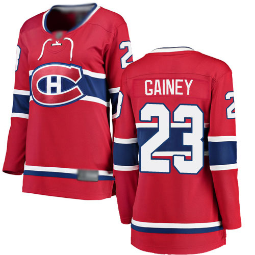 Fanatics Branded Women's Bob Gainey Breakaway Red Home Jersey: NHL #23 Montreal Canadiens