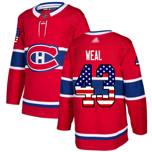 Fanatics Branded Men's Jacob de la Rose Breakaway Red Home Jersey: Hockey #25 Montreal Canadiens