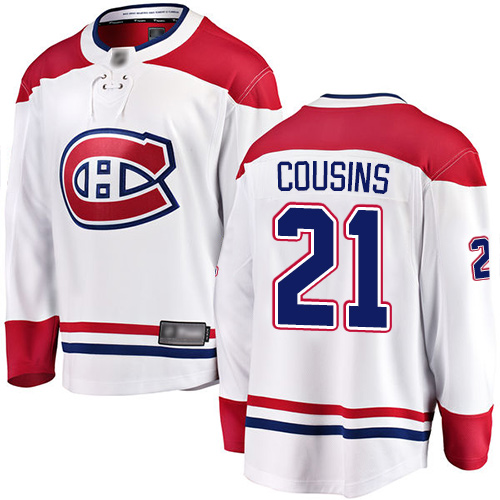 Adidas Women's David Schlemko Authentic Red Home Jersey: NHL #21 Montreal Canadiens