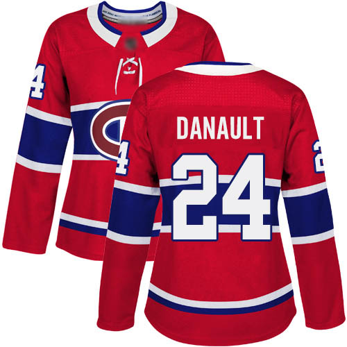 Adidas Women's Phillip Danault Authentic Red Home Jersey: NHL #24 Montreal Canadiens