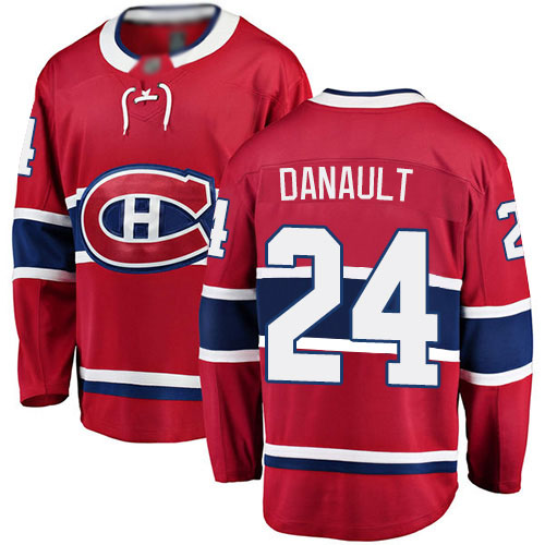 Fanatics Branded Youth Phillip Danault Breakaway Red Home Jersey: NHL #24 Montreal Canadiens